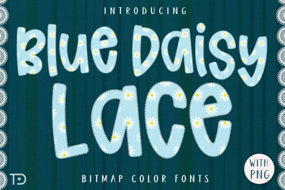 Blue Daisy Lace: A Shabby Chic Typeface for Your Creative Projects