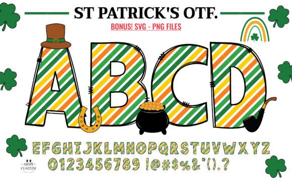Celebrate with St. Patrick's Day Diagonal