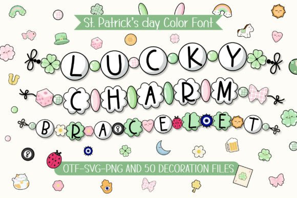 Crafting Festive Designs with Lucky Charm Bracelet