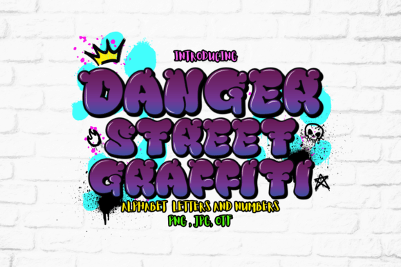 Danger Street Graffiti: Unleashing Urban Edge in Your Designs