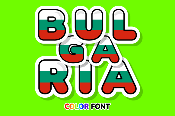 Discover Bulgaria: A Font Inspired by National Pride