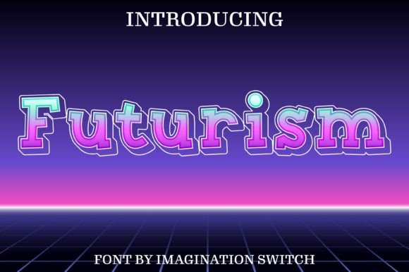 Futurism: A Bold Color Font for Modern Creators