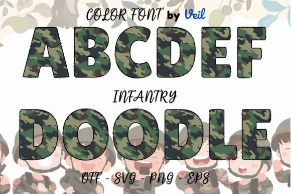 Infantry: The Playful Display Font for Creative Branding