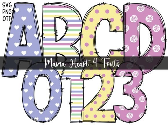 Mama Heart: A Creative Font That Feels Like Home