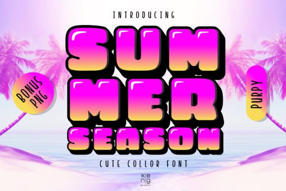 Summer Season Purpy: Injecting Playful Energy into Your Designs