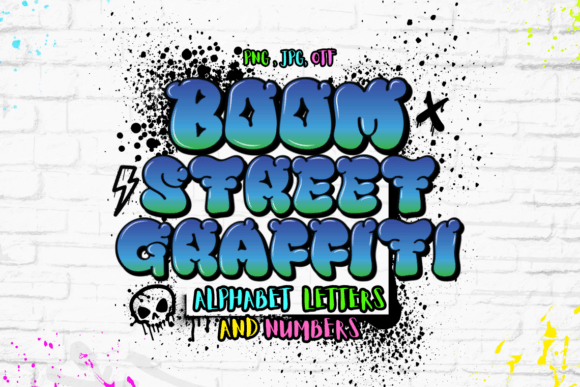 Unleashing Urban Energy: The Boom Street Graffiti Typeface